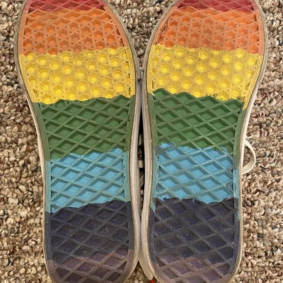 VANS Old Skool Rainbow Limited Edition Women's Size 7.5 - Picture 6 of 9